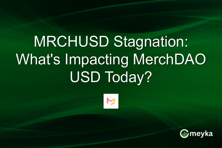 MRCHUSD Stagnation: What's Impacting MerchDAO USD Today?
