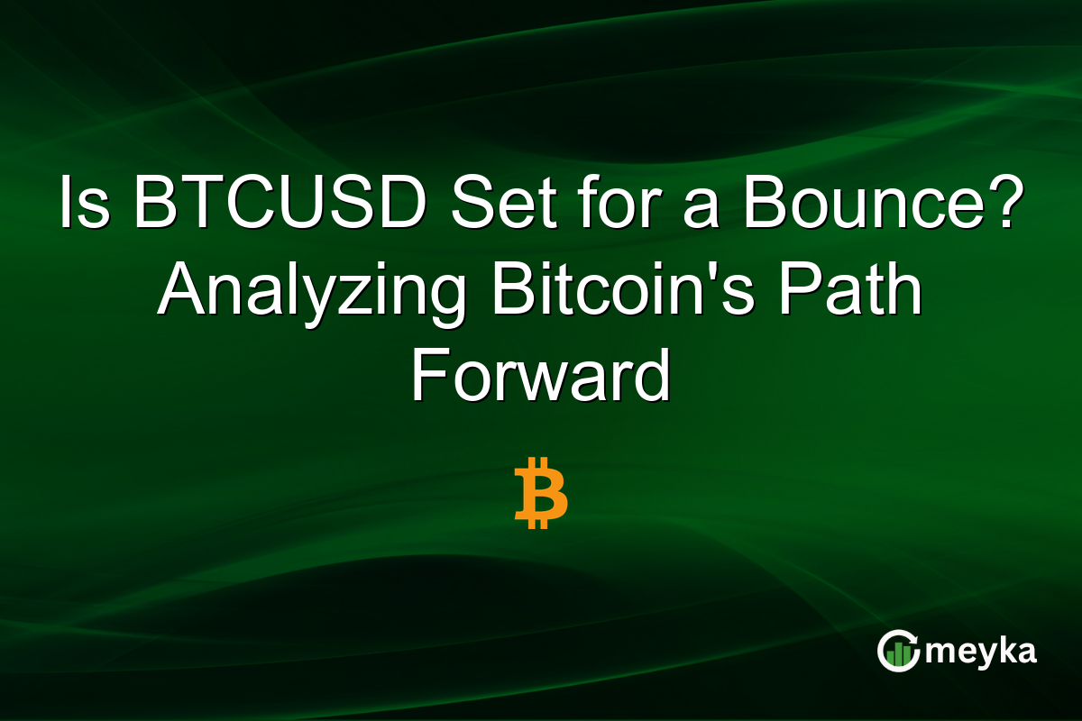 Is BTCUSD Set for a Bounce? Analyzing Bitcoin's Path Forward