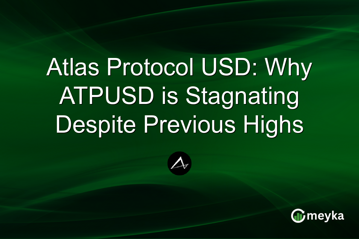 Atlas Protocol USD: Why ATPUSD is Stagnating Despite Previous Highs