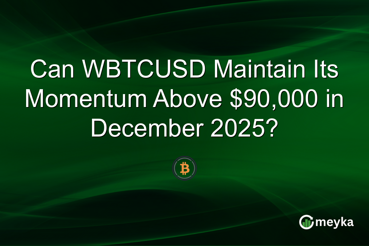 Can WBTCUSD Maintain Its Momentum Above $90,000 in December 2025?
