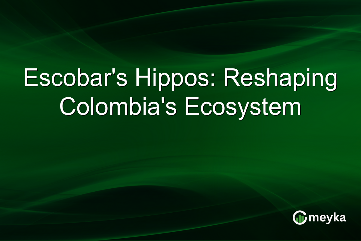 Escobar's Hippos: Reshaping Colombia's Ecosystem