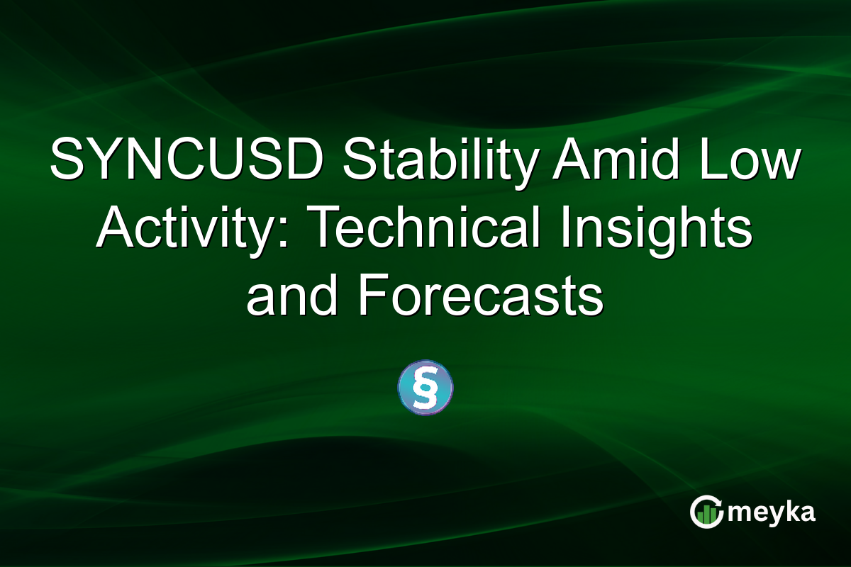 SYNCUSD Stability Amid Low Activity: Technical Insights and Forecasts