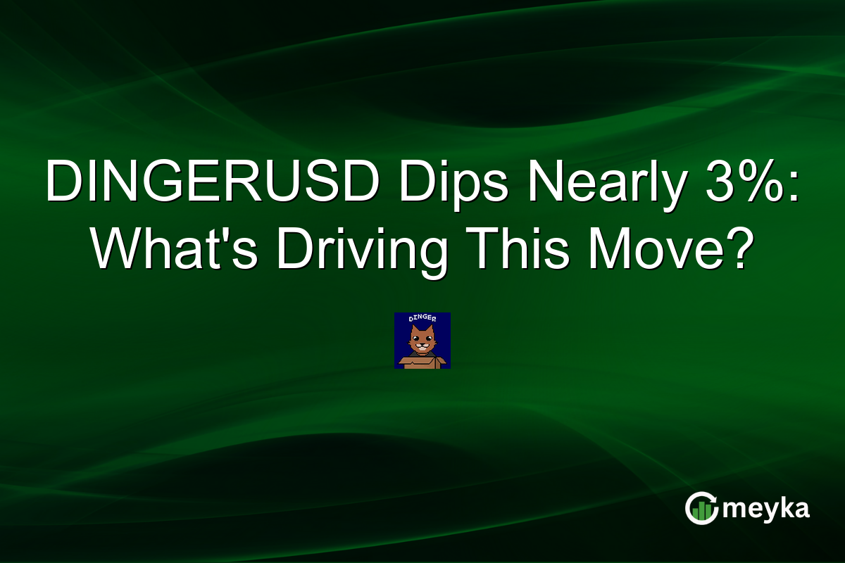 DINGERUSD Dips Nearly 3%: What's Driving This Move?