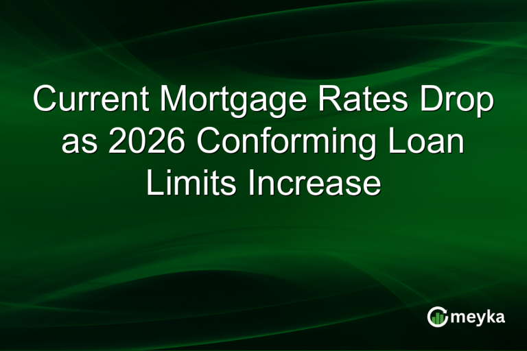 Current Mortgage Rates Drop as 2026 Conforming Loan Limits Increase