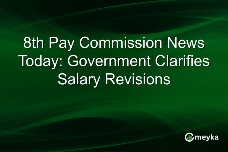 8th Pay Commission News Today: Government Clarifies Salary Revisions