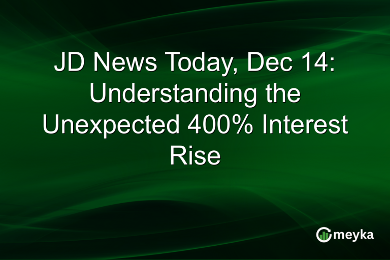 JD News Today, Dec 14: Understanding the Unexpected 400% Interest Rise
