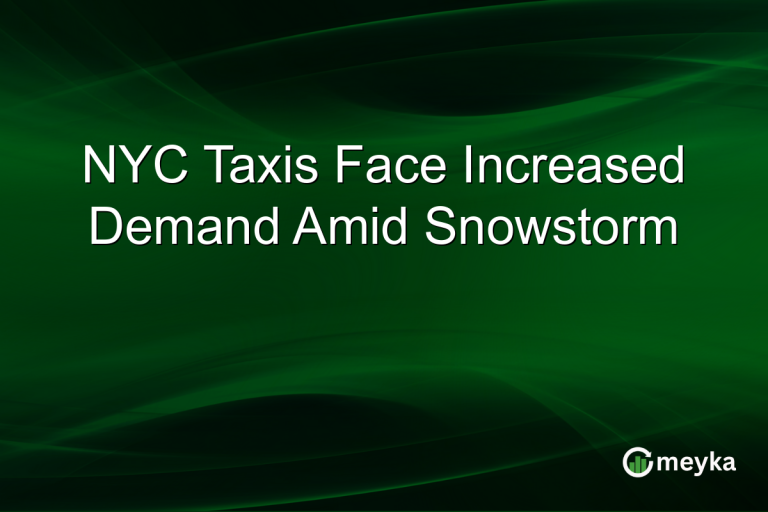 NYC Taxis Face Increased Demand Amid Snowstorm