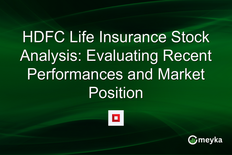 HDFC Life Insurance Stock Analysis: Evaluating Recent Performances and Market Position