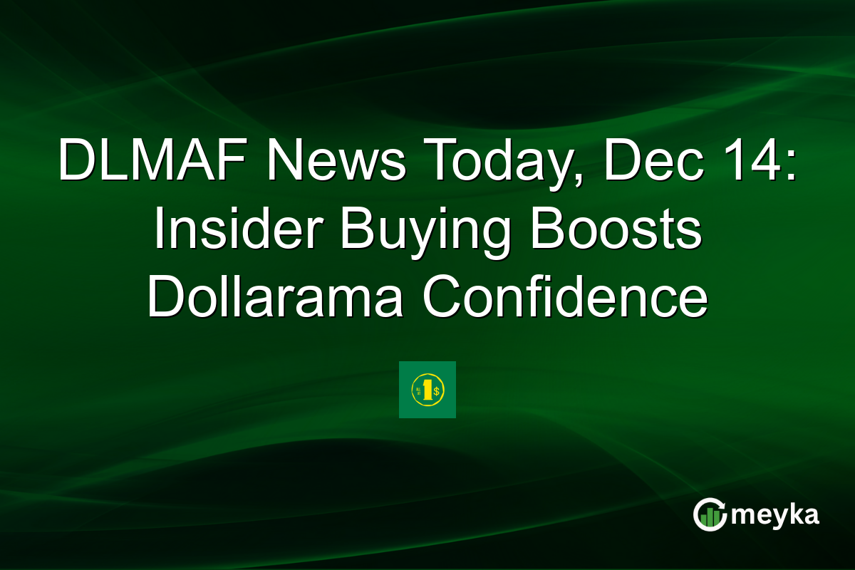 DLMAF News Today, Dec 14: Insider Buying Boosts Dollarama Confidence
