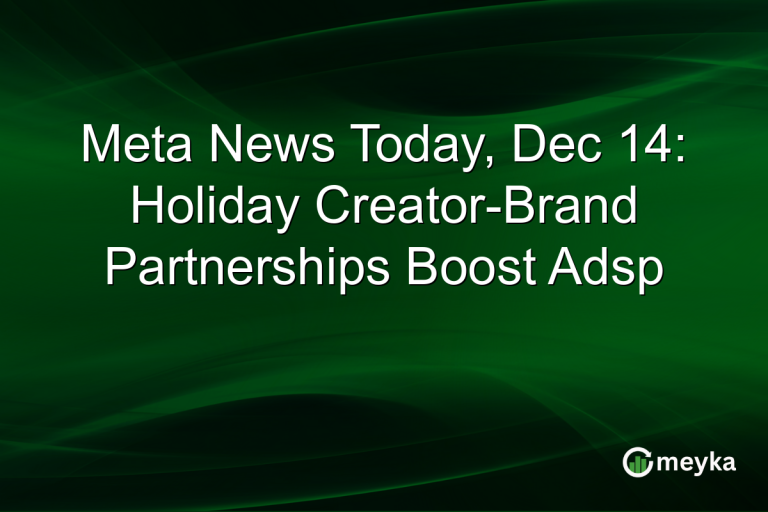 Meta News Today, Dec 14: Holiday Creator-Brand Partnerships Boost Adsp