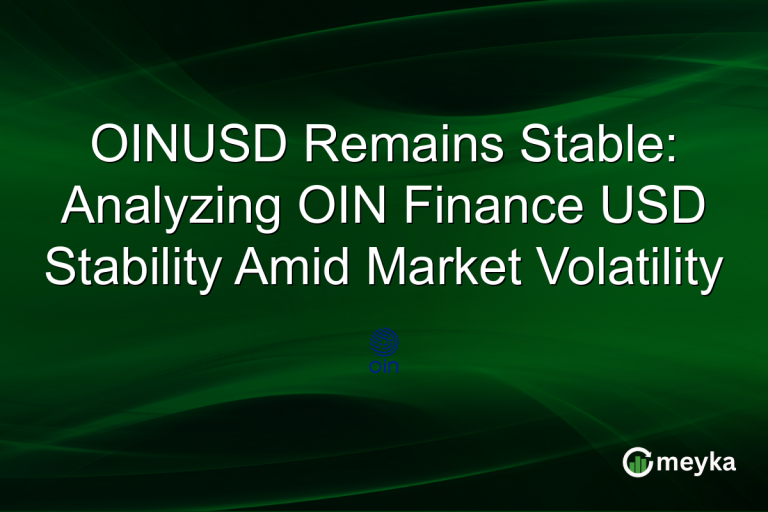 OINUSD Remains Stable: Analyzing OIN Finance USD Stability Amid Market Volatility