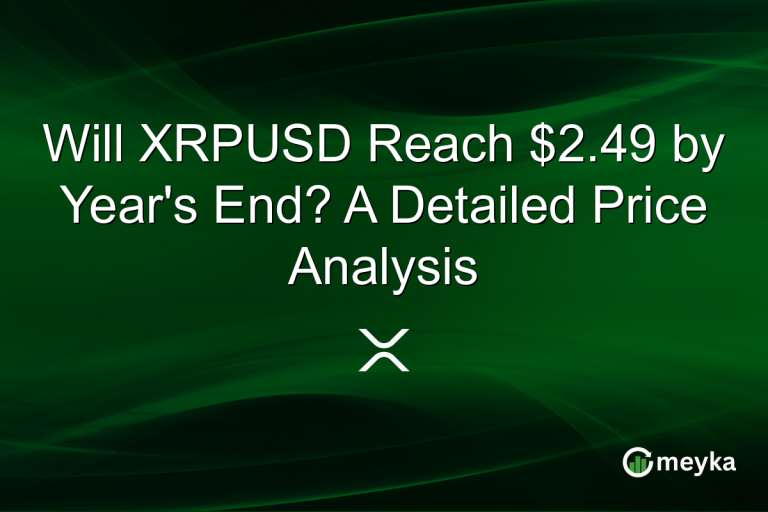 Will XRPUSD Reach $2.49 by Year's End? A Detailed Price Analysis