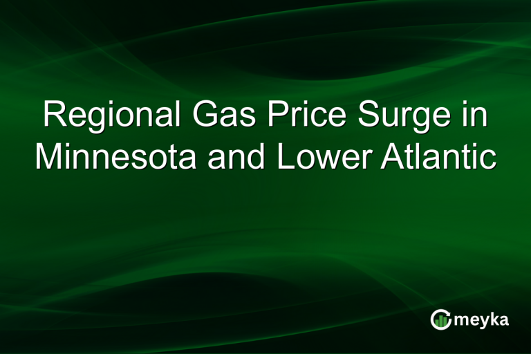 Regional Gas Price Surge in Minnesota and Lower Atlantic