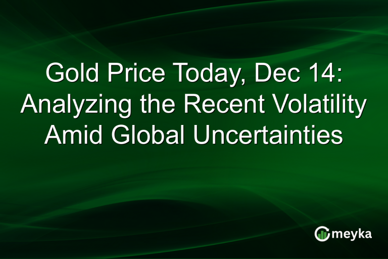 Gold Price Today, Dec 14: Analyzing the Recent Volatility Amid Global Uncertainties