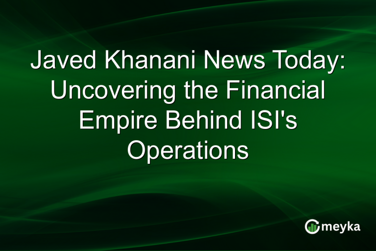 Javed Khanani News Today: Uncovering the Financial Empire Behind ISI's Operations