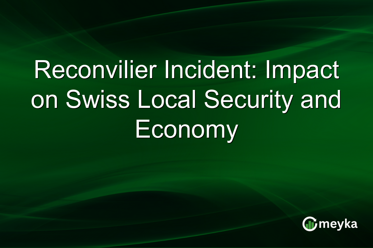 Reconvilier Incident: Impact on Swiss Local Security and Economy