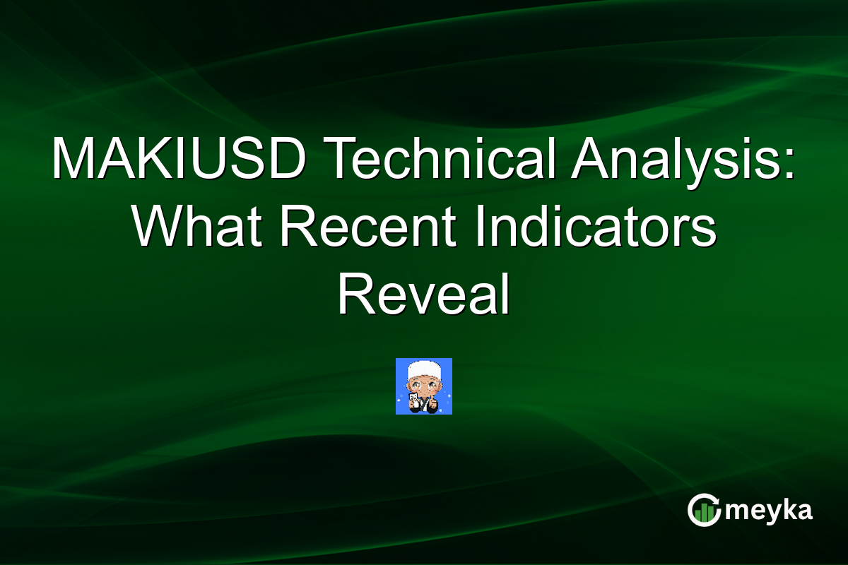 MAKIUSD Technical Analysis: What Recent Indicators Reveal