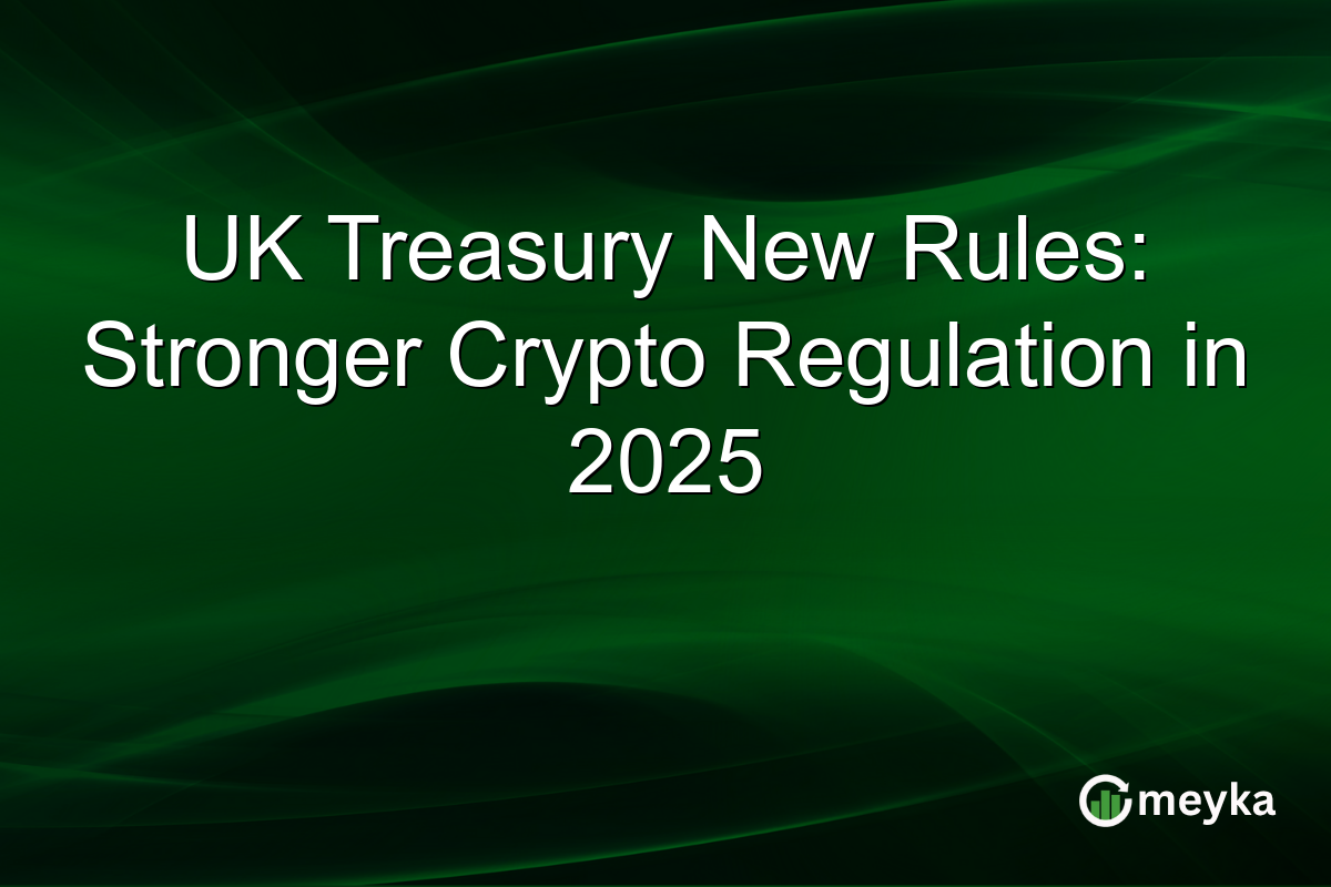 UK Treasury New Rules: Stronger Crypto Regulation in 2025