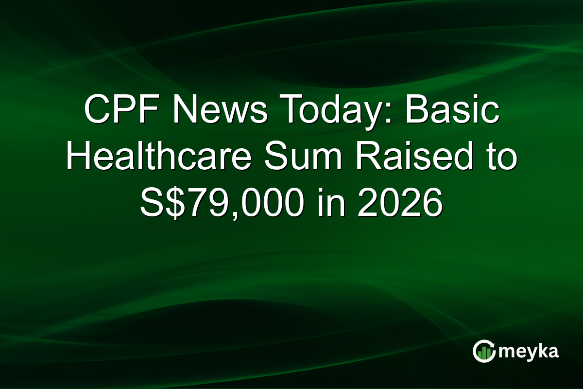 CPF News Today: Basic Healthcare Sum Raised to S$79,000 in 2026