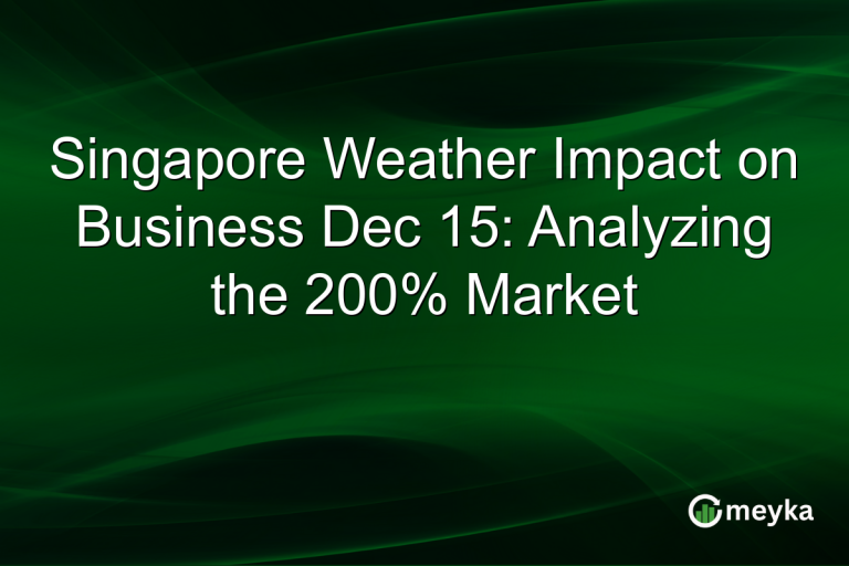 Singapore Weather Impact on Business Dec 15: Analyzing the 200% Market