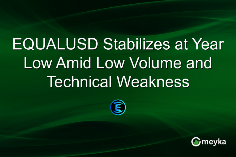 EQUALUSD Stabilizes at Year Low Amid Low Volume and Technical Weakness