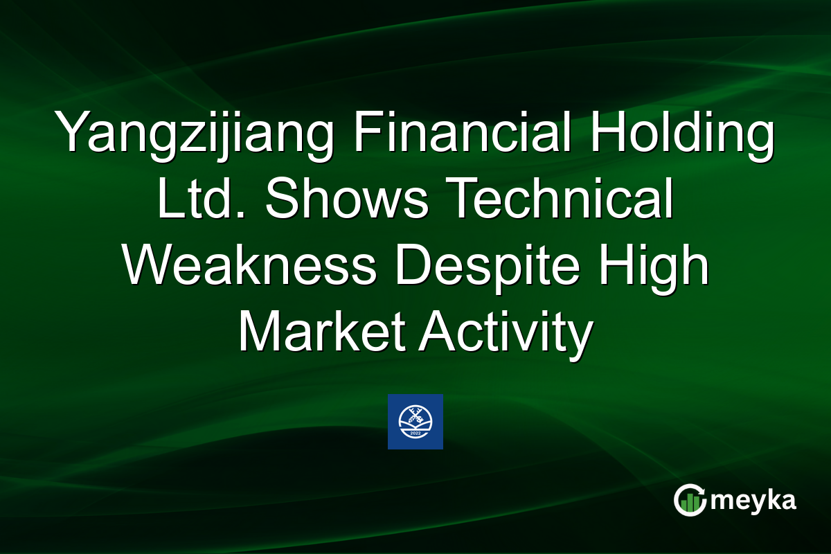 Yangzijiang Financial Holding Ltd. Shows Technical Weakness Despite High Market Activity
