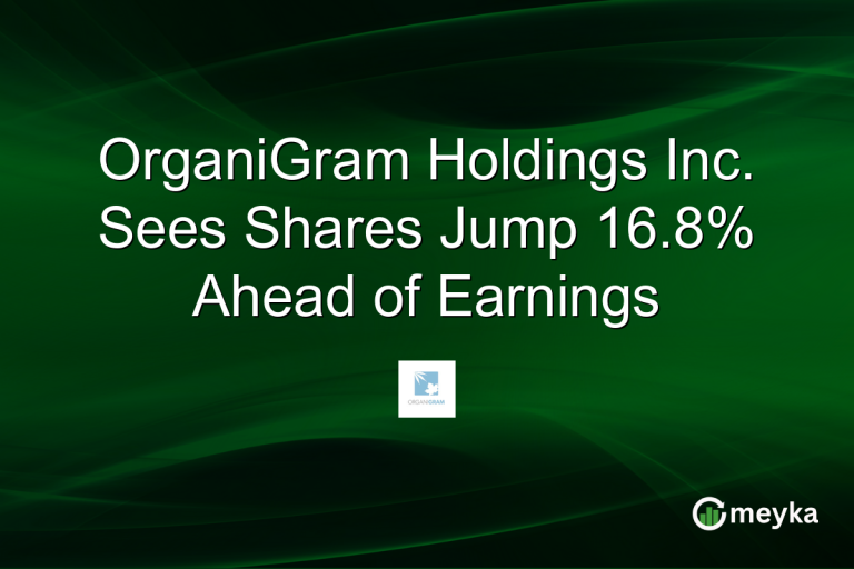 OrganiGram Holdings Inc. Sees Shares Jump 16.8% Ahead of Earnings