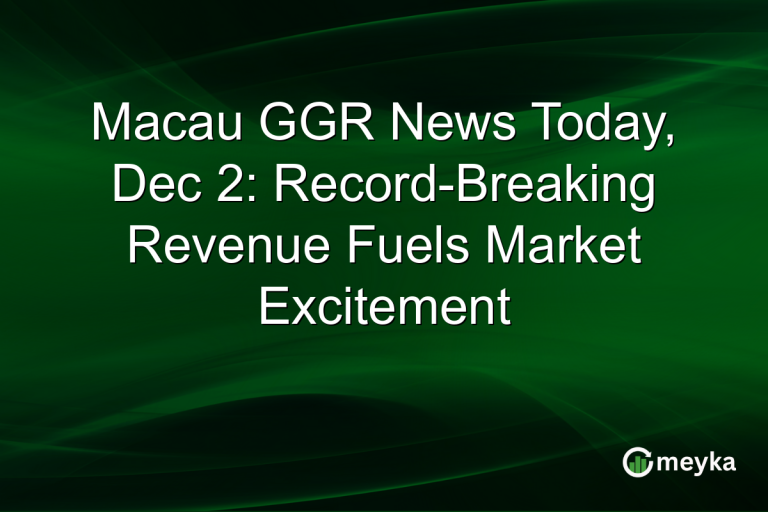 Macau GGR News Today, Dec 2: Record-Breaking Revenue Fuels Market Excitement