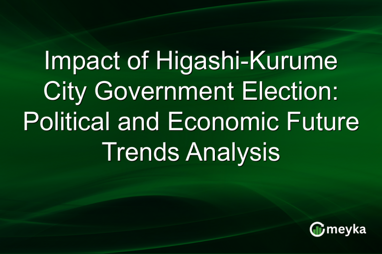 Impact of Higashi-Kurume City Government Election: Political and Economic Future Trends Analysis