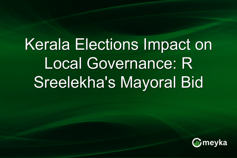 Kerala Elections Impact on Local Governance: R Sreelekha's Mayoral Bid