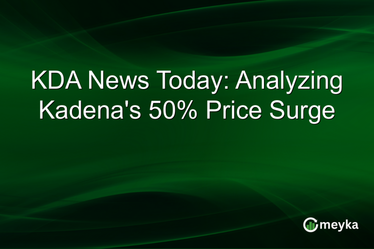 KDA News Today: Analyzing Kadena's 50% Price Surge