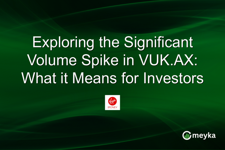 Exploring the Significant Volume Spike in VUK.AX: What it Means for Investors