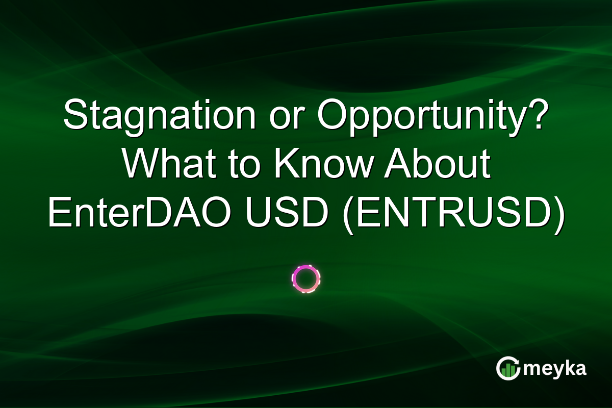 Stagnation or Opportunity? What to Know About EnterDAO USD (ENTRUSD)