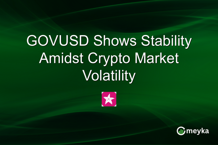 GOVUSD Shows Stability Amidst Crypto Market Volatility