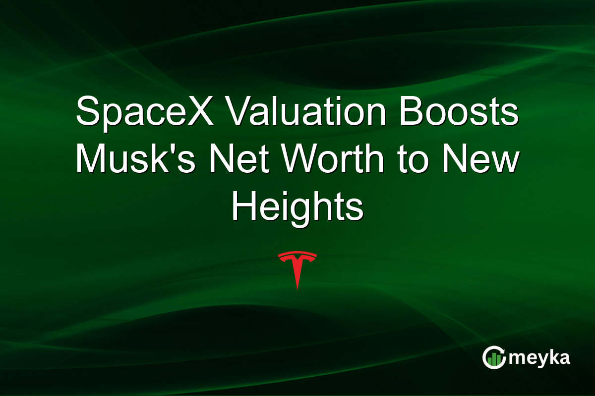 SpaceX Valuation Boosts Musk's Net Worth to New Heights