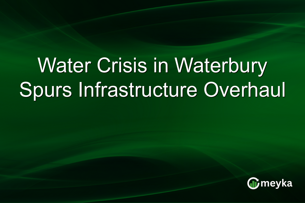 Water Crisis in Waterbury Spurs Infrastructure Overhaul