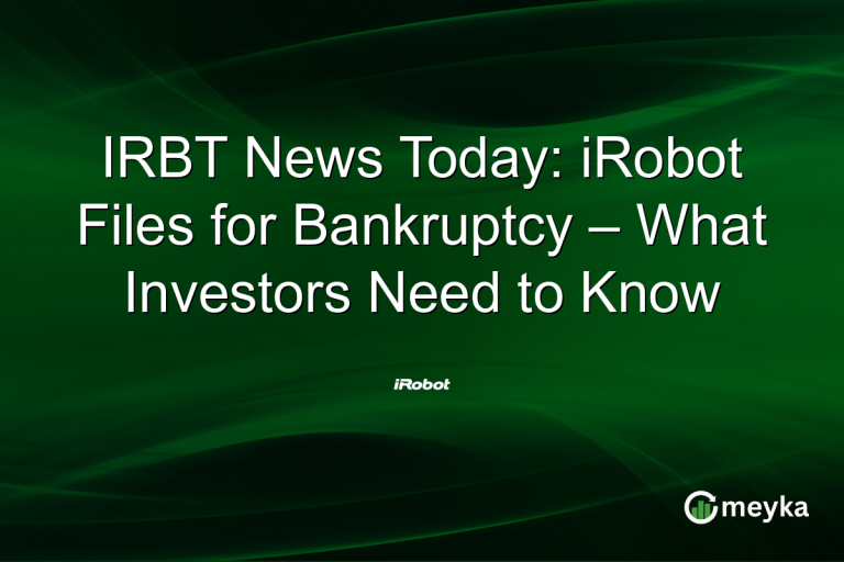 IRBT News Today: iRobot Files for Bankruptcy – What Investors Need to Know