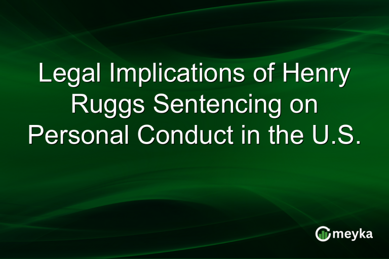 Legal Implications of Henry Ruggs Sentencing on Personal Conduct in the U.S.