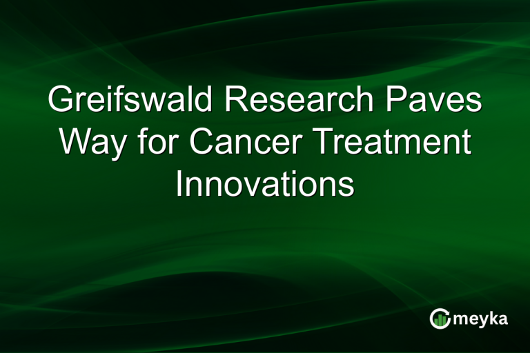Greifswald Research Paves Way for Cancer Treatment Innovations