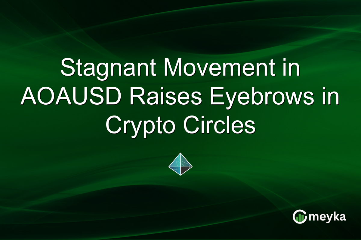 Stagnant Movement in AOAUSD Raises Eyebrows in Crypto Circles