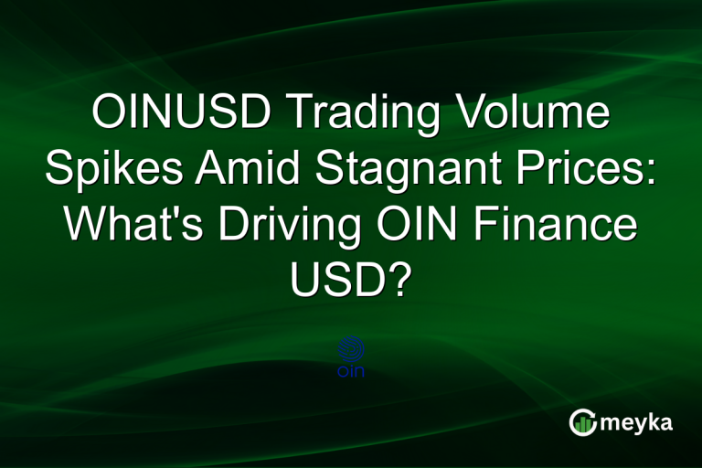 OINUSD Trading Volume Spikes Amid Stagnant Prices: What's Driving OIN Finance USD?