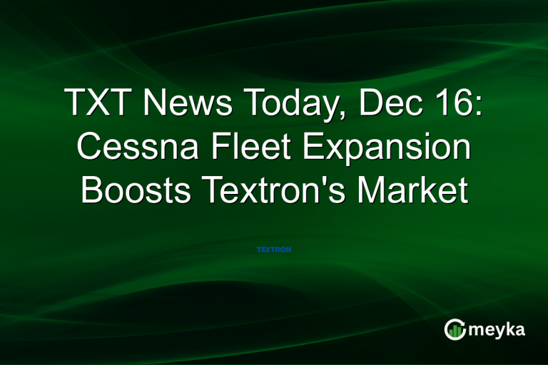 TXT News Today, Dec 16: Cessna Fleet Expansion Boosts Textron's Market