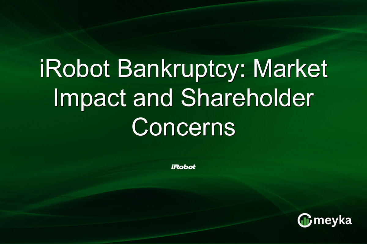 iRobot Bankruptcy: Market Impact and Shareholder Concerns