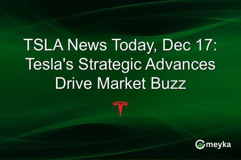 TSLA News Today, Dec 17: Tesla's Strategic Advances Drive Market Buzz