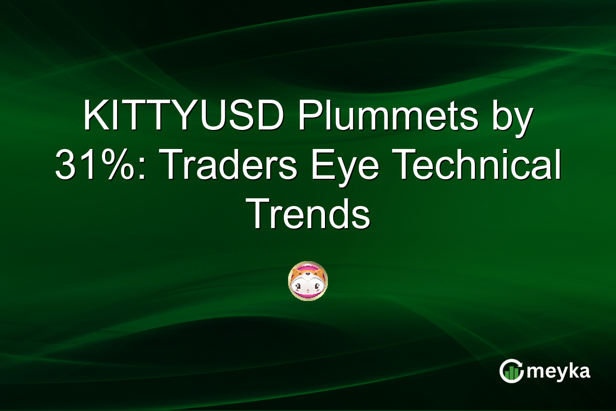 KITTYUSD Plummets by 31%: Traders Eye Technical Trends