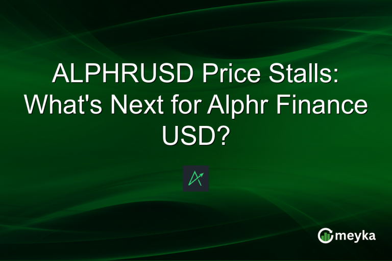 ALPHRUSD Price Stalls: What's Next for Alphr Finance USD?