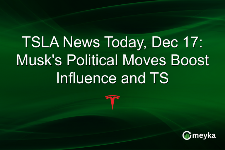 TSLA News Today, Dec 17: Musk's Political Moves Boost Influence and TS