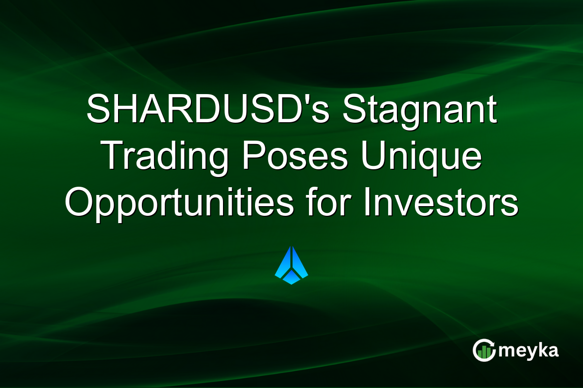 SHARDUSD's Stagnant Trading Poses Unique Opportunities for Investors