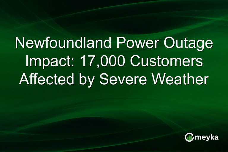 Newfoundland Power Outage Impact: 17,000 Customers Affected by Severe Weather
