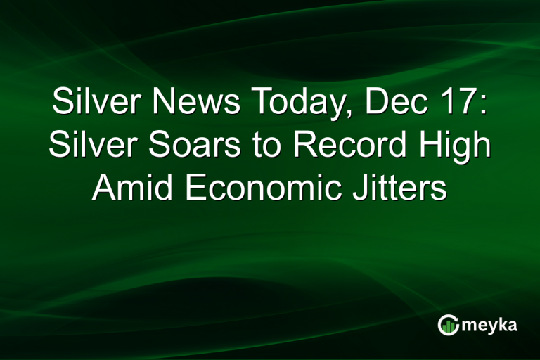 Silver News Today, Dec 17: Silver Soars to Record High Amid Economic Jitters